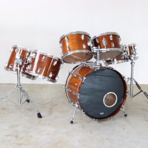 【中古】TAMA Superstar Drum 1980’s ドラムセット 7点(22,15,14,13,12,10,8) ハードケース付属