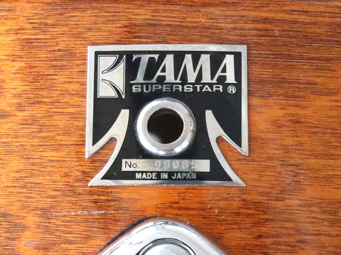 【中古】TAMA Superstar Drum 1980’s ドラムセット 7点(22,15,14,13,12,10,8) ハードケース付属 - 画像 (3)