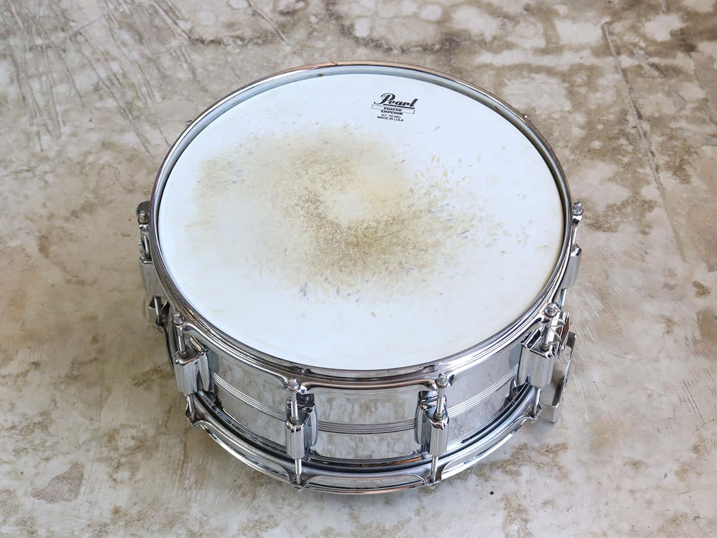 【中古】Rogers Vintage 70s Big R Dynasonic C.O.B 14"x6.5" スネア - 画像 (3)