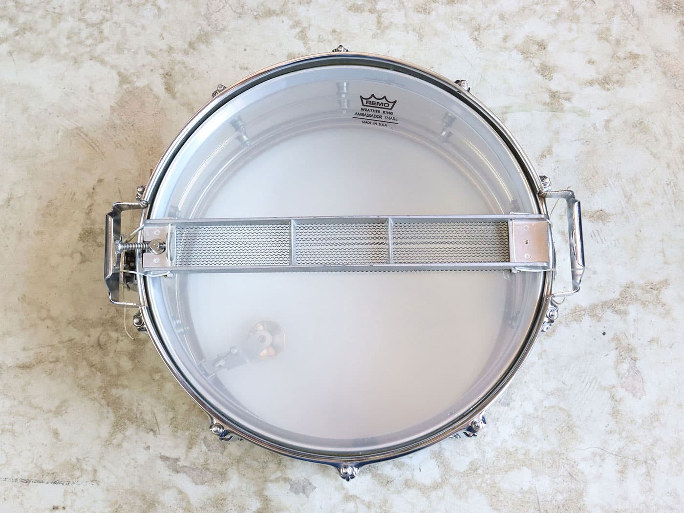 【中古】Rogers Vintage 70s Big R Dynasonic C.O.B 14"x6.5" スネア - 画像 (4)