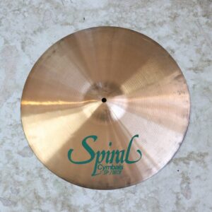 【中古】Spiral Cymbals SP-718R 18インチ クラッシュ