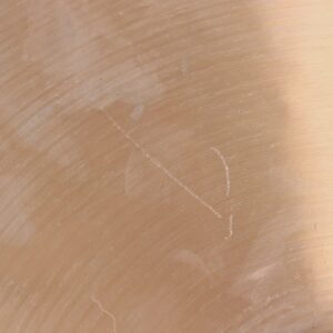 【中古】Spiral Cymbals SP-718R 18インチ クラッシュ - 画像 (3)