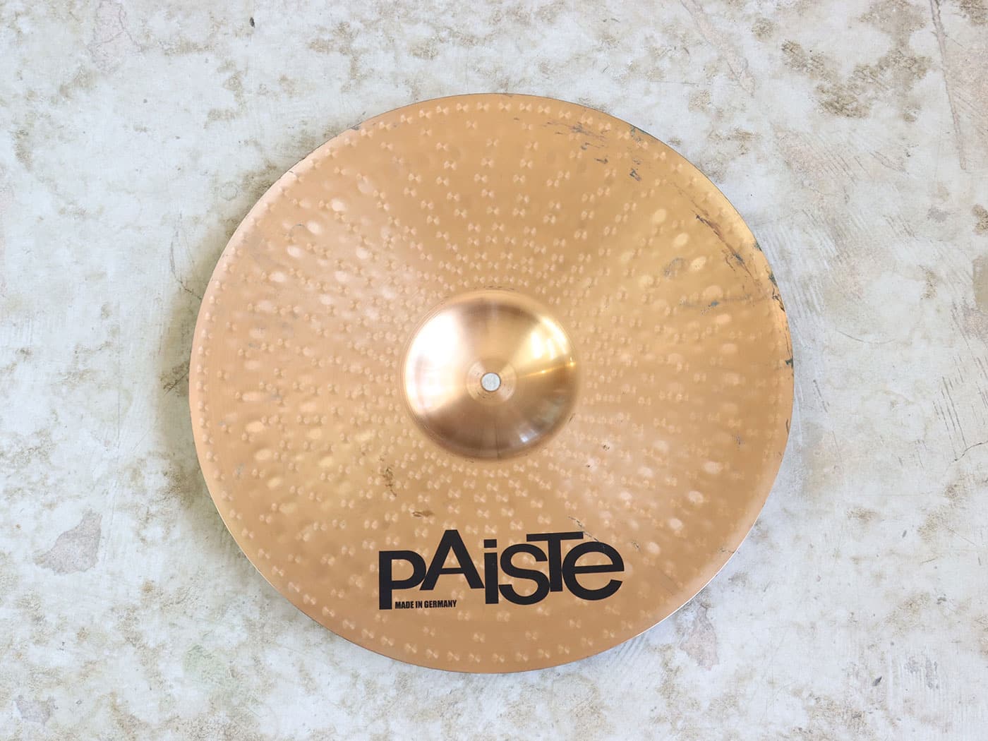 【中古】PAiSTe Alpha Rock Crash 16" クラッシュシンバル - 画像 (2)