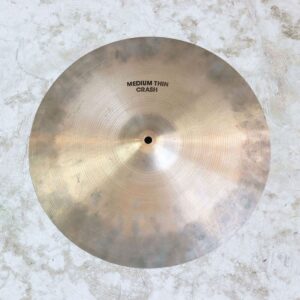【中古】Zildjian MEDIUM THIN 16インチ クラッシュシンバル 白抜きロゴ