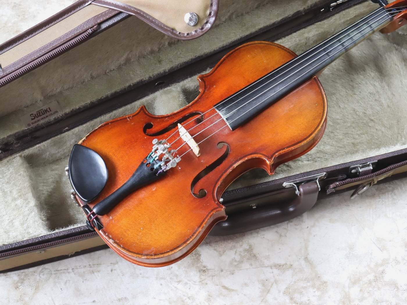【中古・現状渡し】Suzuki Violin No.200 1/8サイズ 1995年製 - 画像 (2)