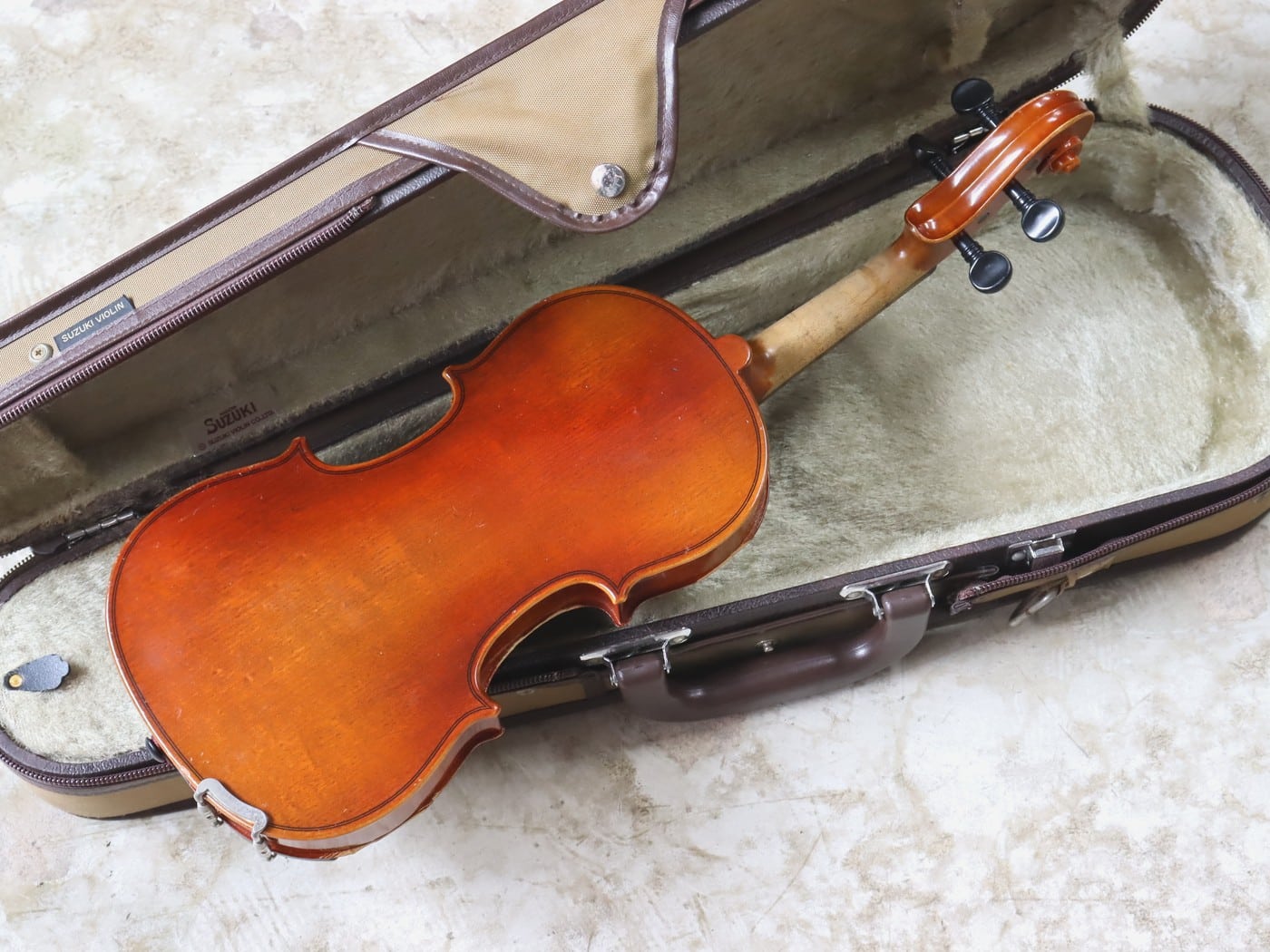 【中古・現状渡し】Suzuki Violin No.200 1/8サイズ 1995年製 - 画像 (3)