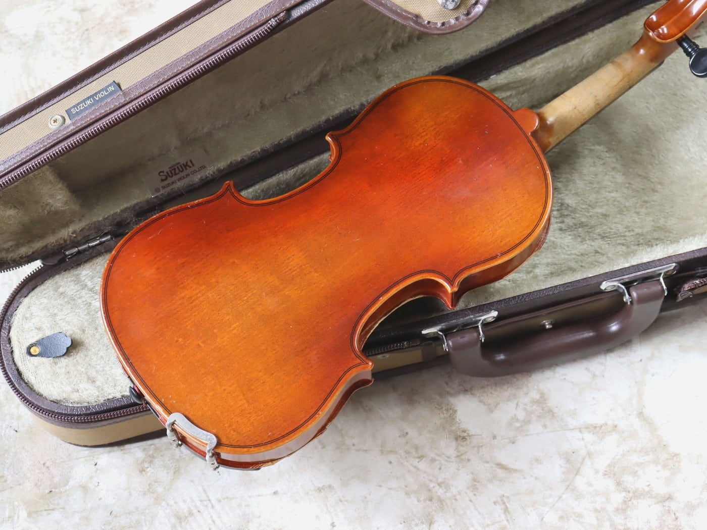 【中古・現状渡し】Suzuki Violin No.200 1/8サイズ 1995年製 - 画像 (4)