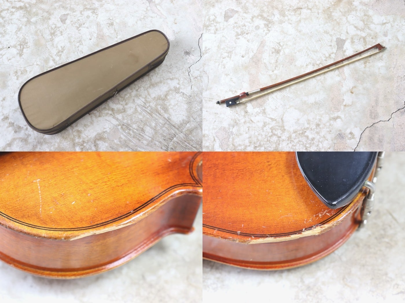 【中古・現状渡し】Suzuki Violin No.200 1/8サイズ 1995年製 - 画像 (8)