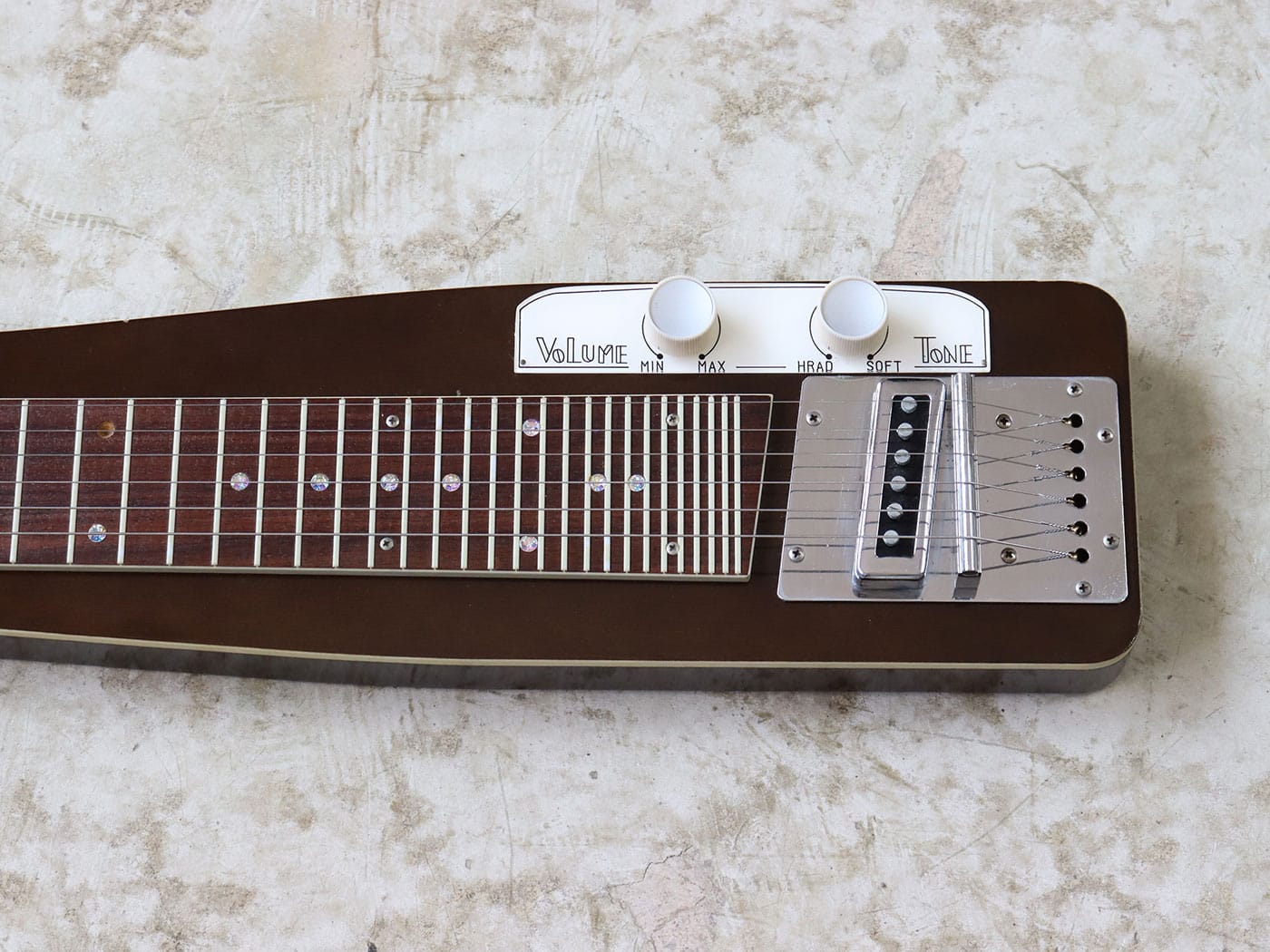 【中古】TEISCO 6N ラップスチールギター 6弦 日本製 - 画像 (4)