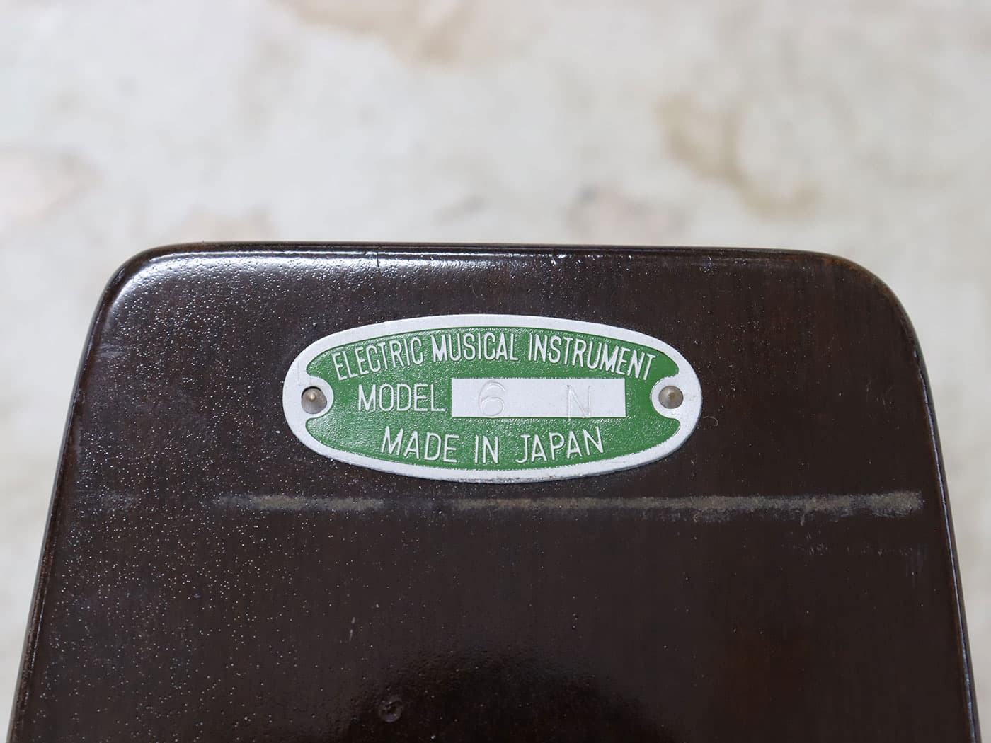 【中古】TEISCO 6N ラップスチールギター 6弦 日本製 - 画像 (6)