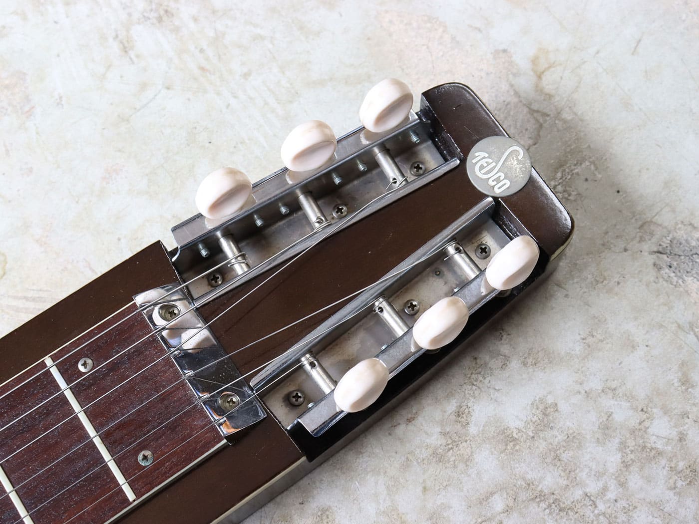 【中古】TEISCO 6N ラップスチールギター 6弦 日本製 - 画像 (7)