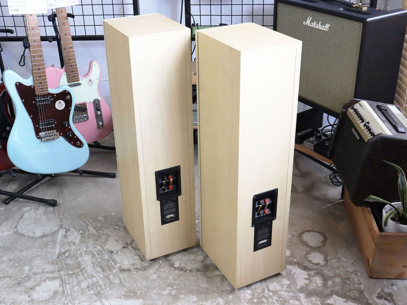 【中古】LINN KEOSA トールボーイスピーカー ペア シリアル同番 - 画像 (2)
