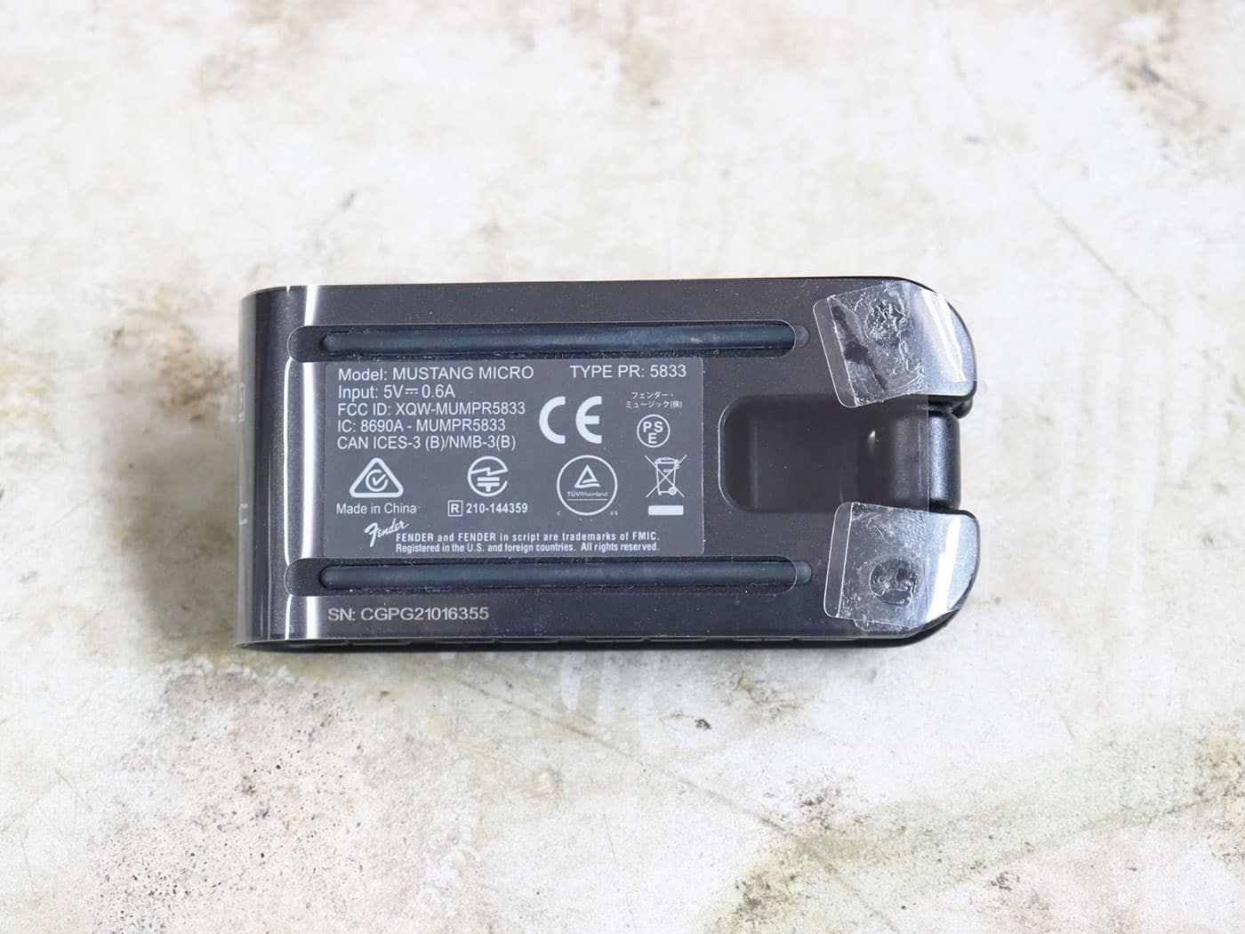 【中古】Fender MUSTANG MICRO ヘッドホンアンプ - 画像 (4)