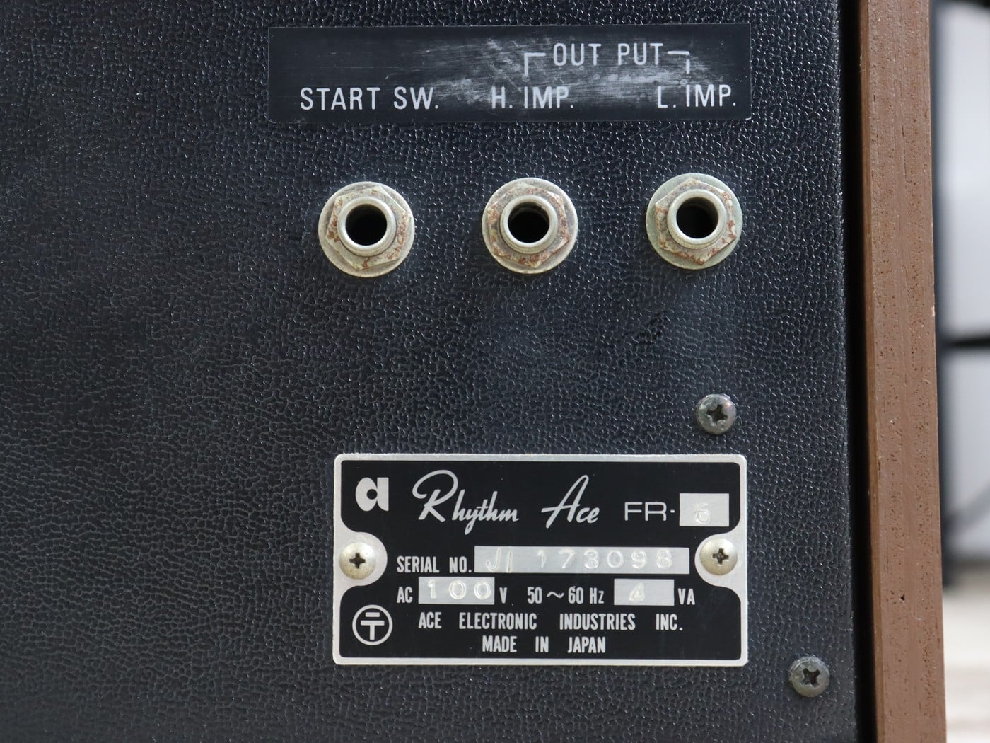 【中古】ACE TONE FR-6 リズムマシン - 画像 (4)