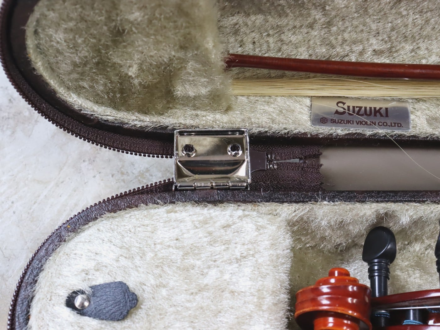 【中古・現状渡し】Suzuki Violin NO.200 1/10 2007年製 - 画像 (6)