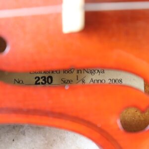 【中古・現状渡し】Suzuki Violin NO.230 1/8 2008年製 - 画像 (8)