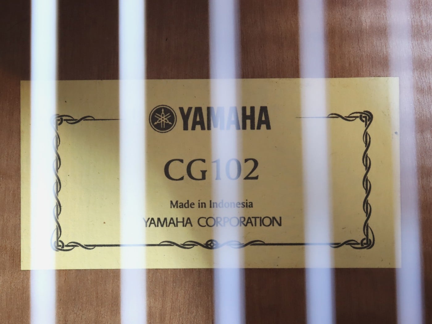 【中古】YAMAHA CG102 クラシックギター - 画像 (7)