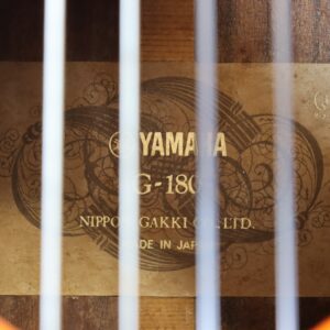 【中古】YAMAHA G-180 クラシックギター - 画像 (7)