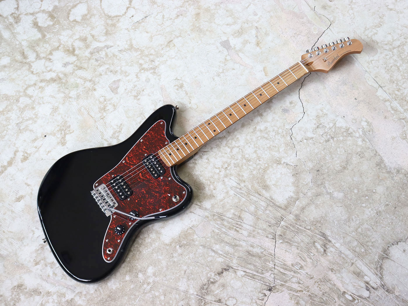 【中古】Bacchus BJM-3-RSM/M BLK ジャズマスタータイプ