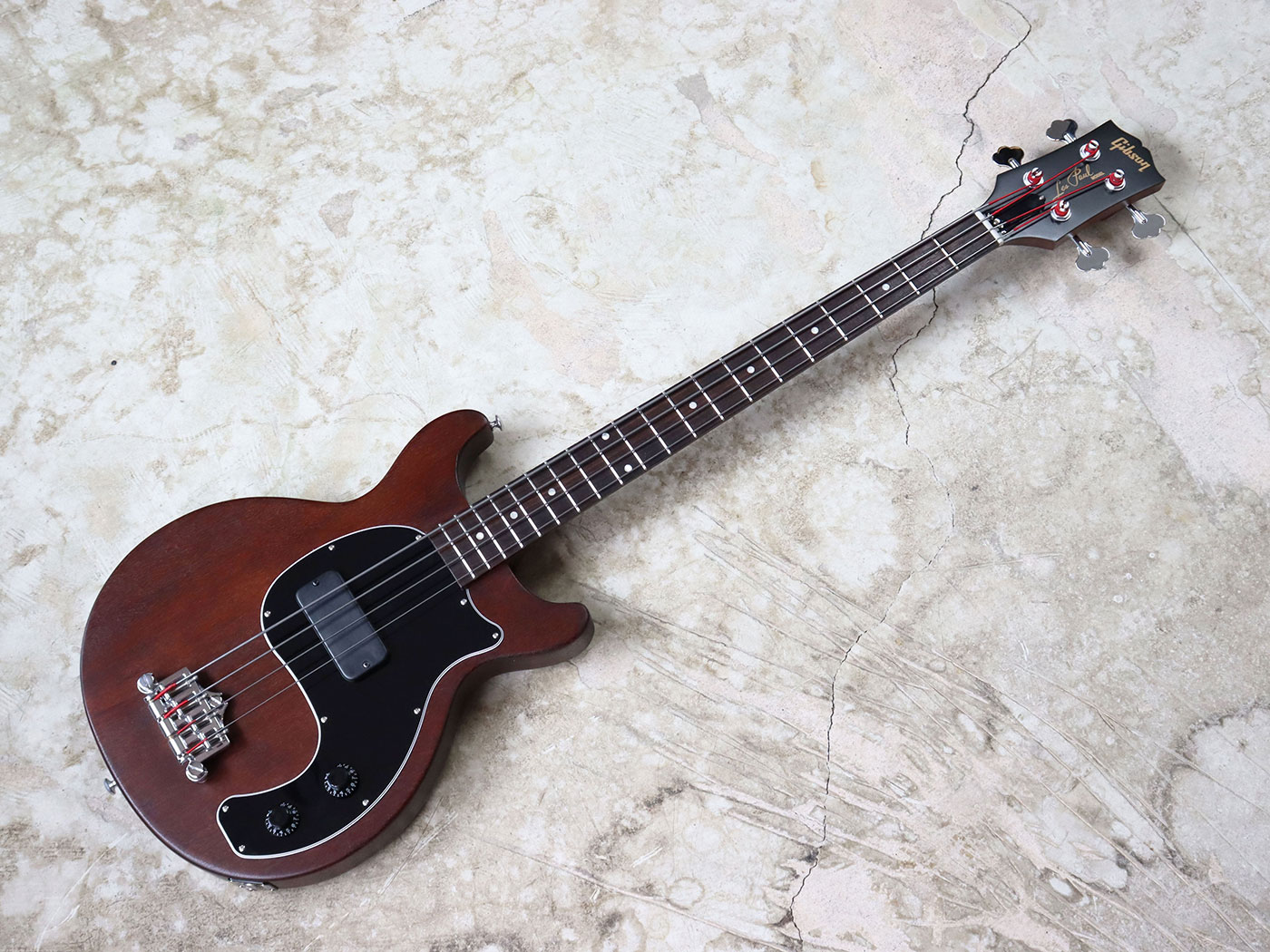 【中古】Gibson Les Paul Junior Tribute DC Bass Worn Brown エレキベース