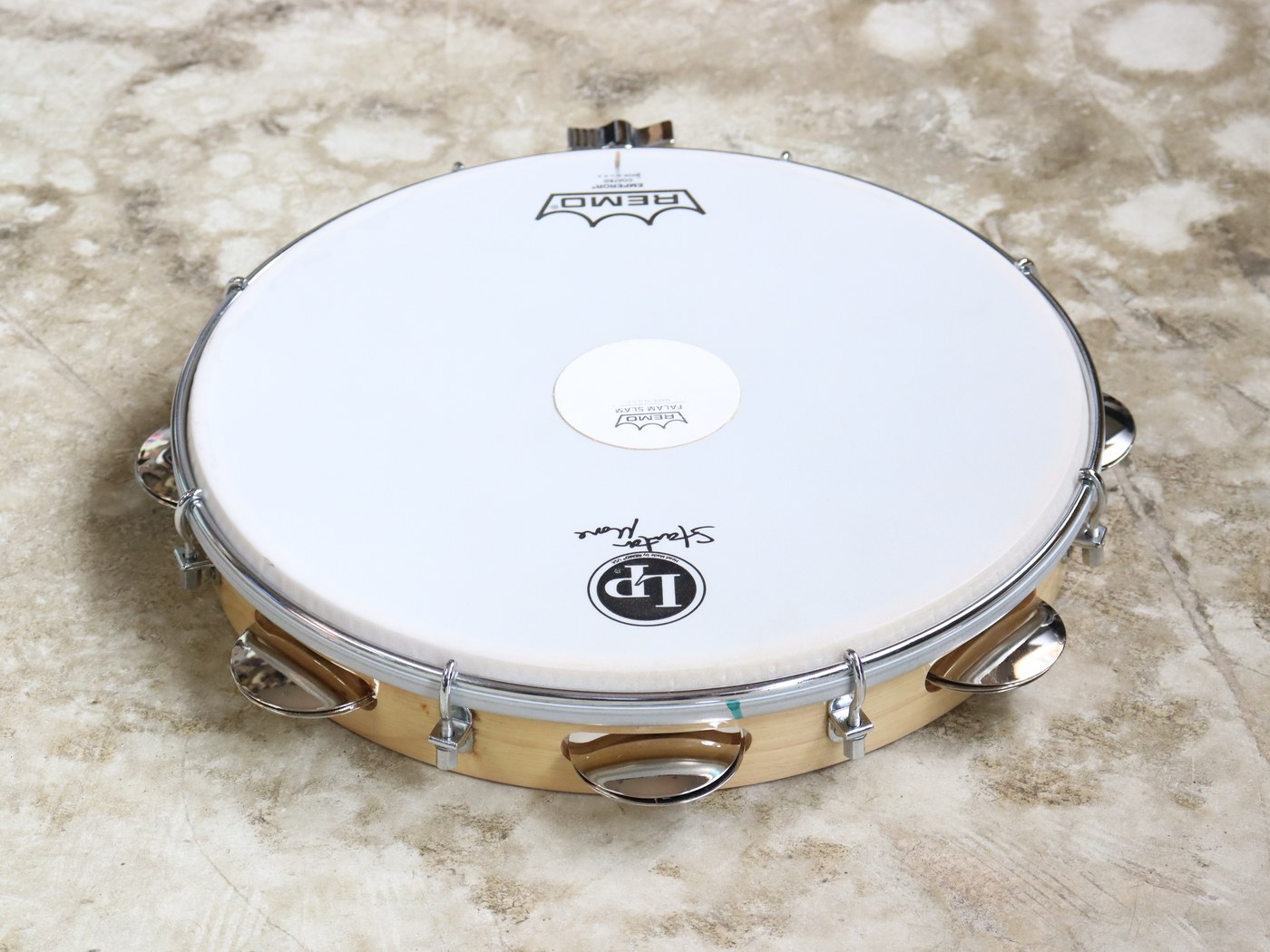【中古】LP LP3012-SM Stanton Moore Signature Pandeiro 12インチ 純正ケース付 - 画像 (3)