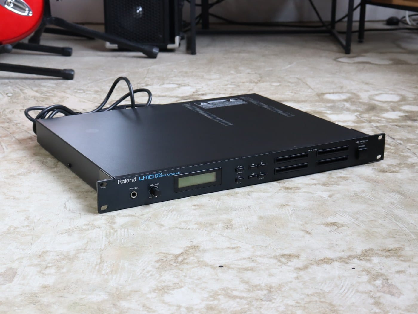 【中古】ROLAND U-110 音源 サウンドカードセット ラックエフェクター