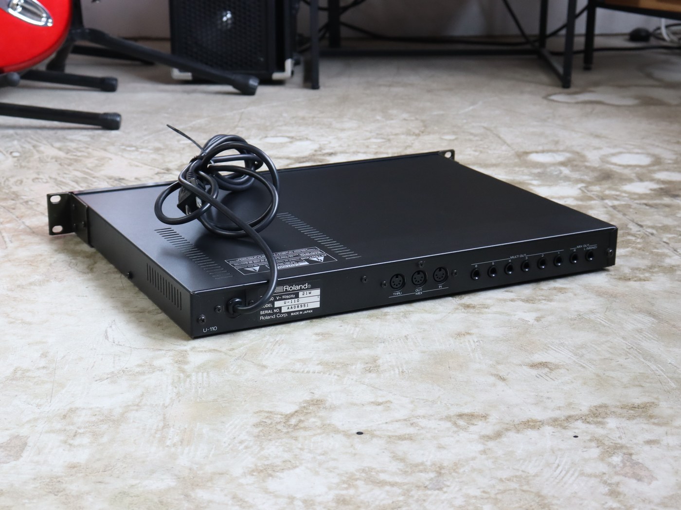 【中古】ROLAND U-110 音源 サウンドカードセット ラックエフェクター - 画像 (2)