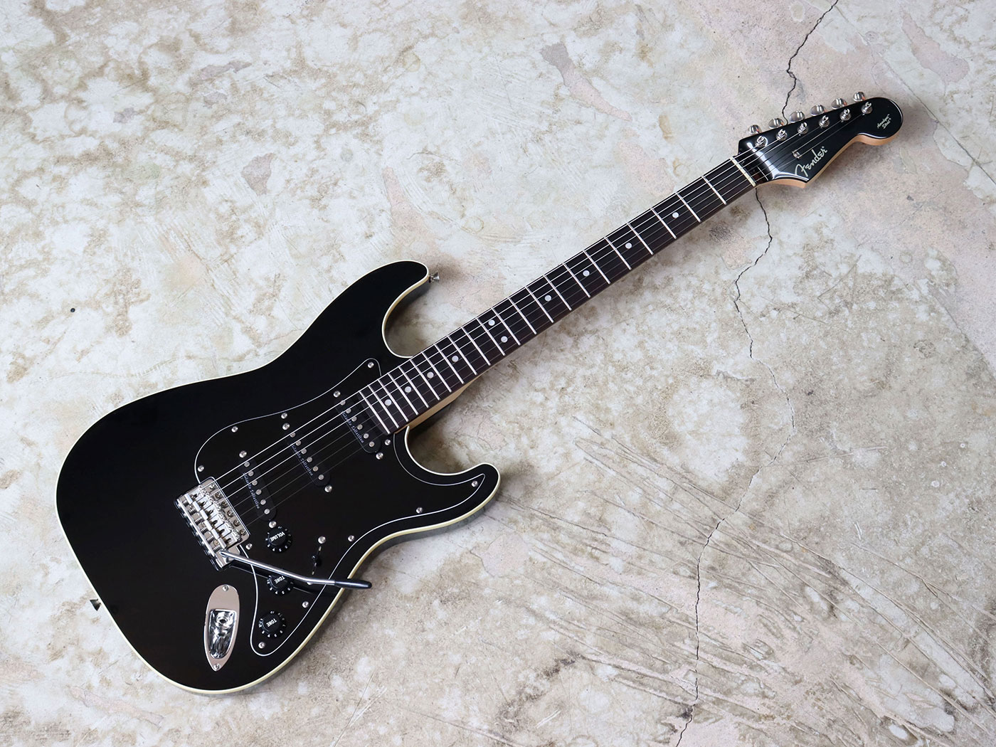 【中古】Fender Japan Stratocaster AST-M Black