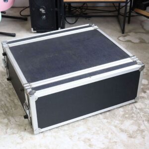 【中古】メーカー不明 ラックケース 4U 奥行き約35cm