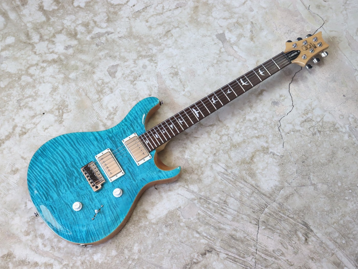 【中古】PRS SE Custom 24 BlueMatteo