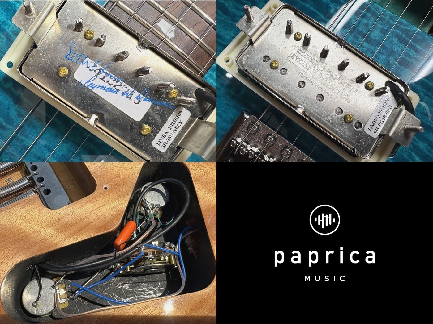 【中古】PRS SE Custom 24 BlueMatteo - 画像 (11)