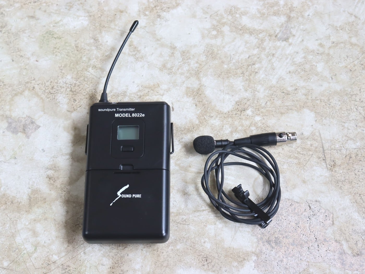 【中古】SOUND PURE 8022e トランスミッター ピンマイクセット #1