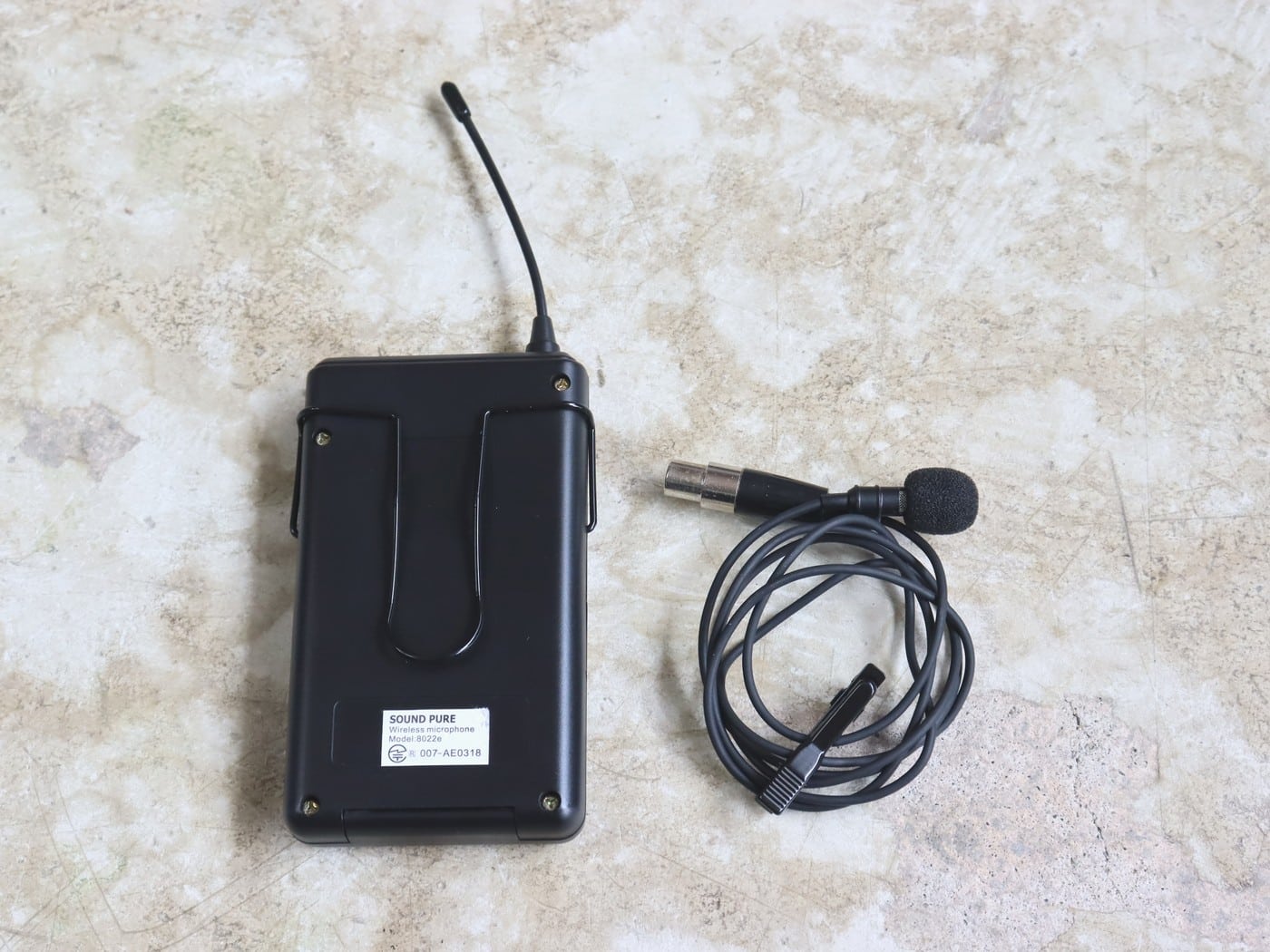 【中古】SOUND PURE 8022e トランスミッター ピンマイクセット #1 - 画像 (2)