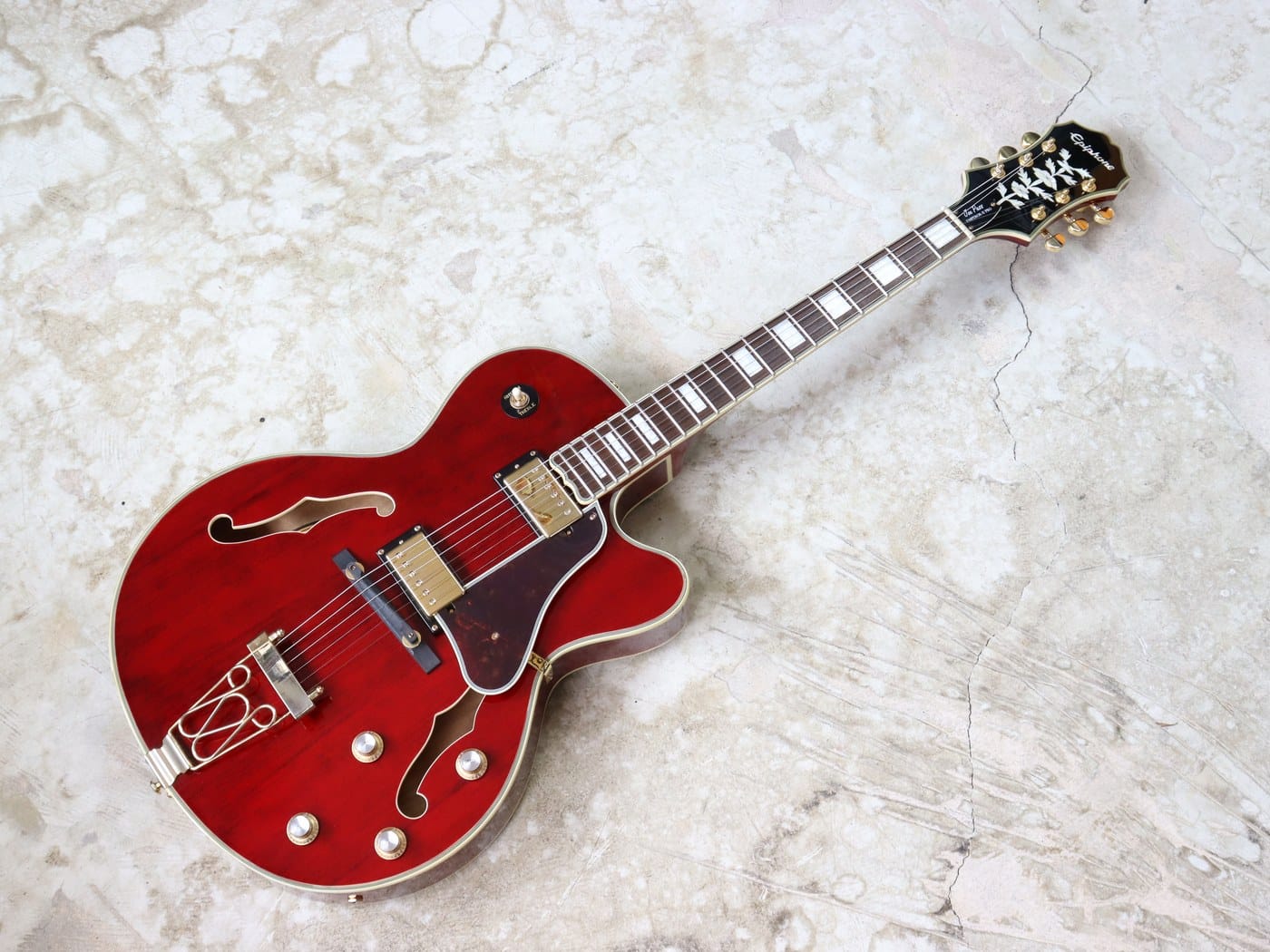 【中古】Epiphone Joe Pass EMPEROR-II PRO 2016年製 フルアコタイプ