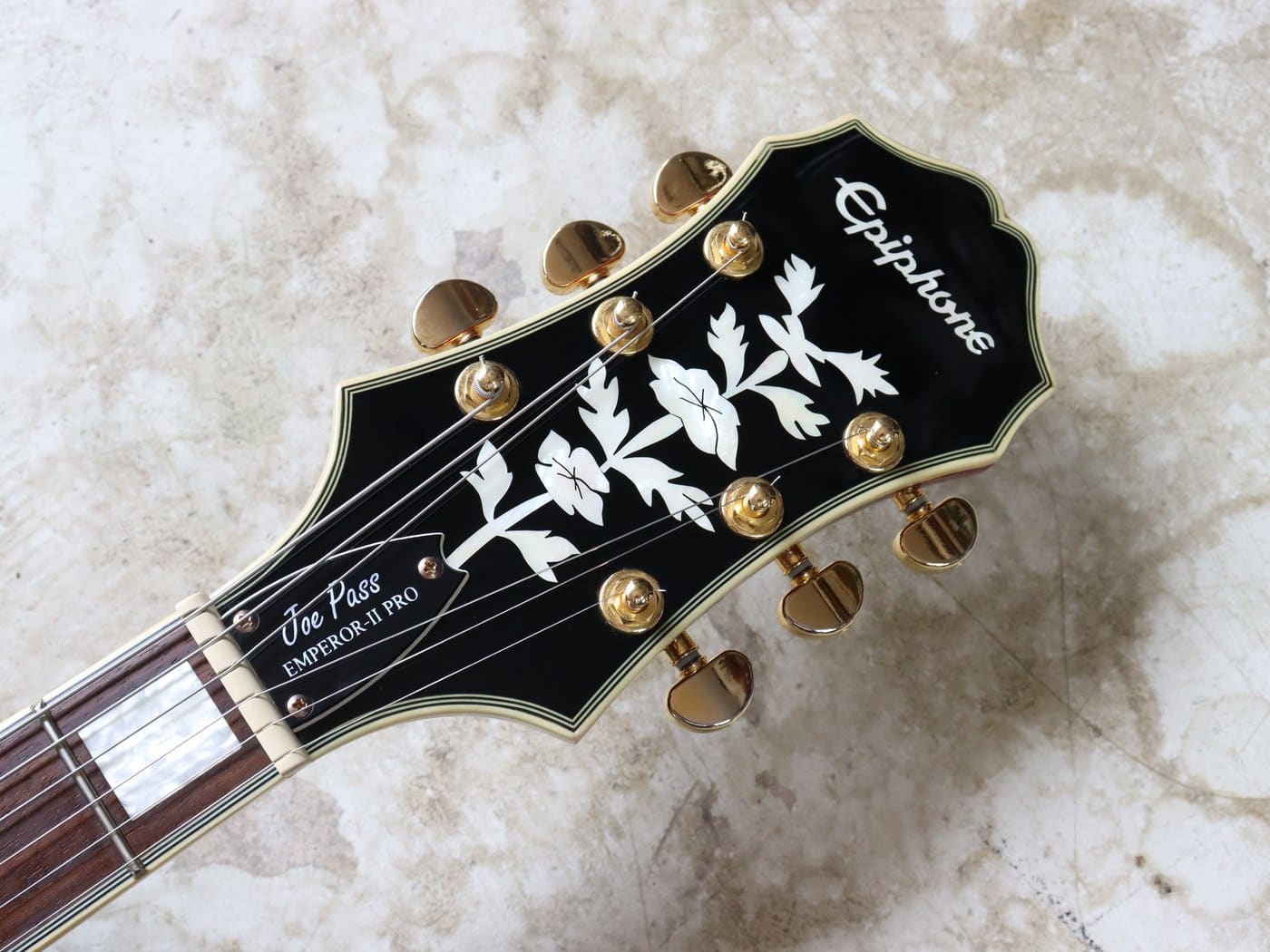 【中古】Epiphone Joe Pass EMPEROR-II PRO 2016年製 フルアコタイプ - 画像 (5)
