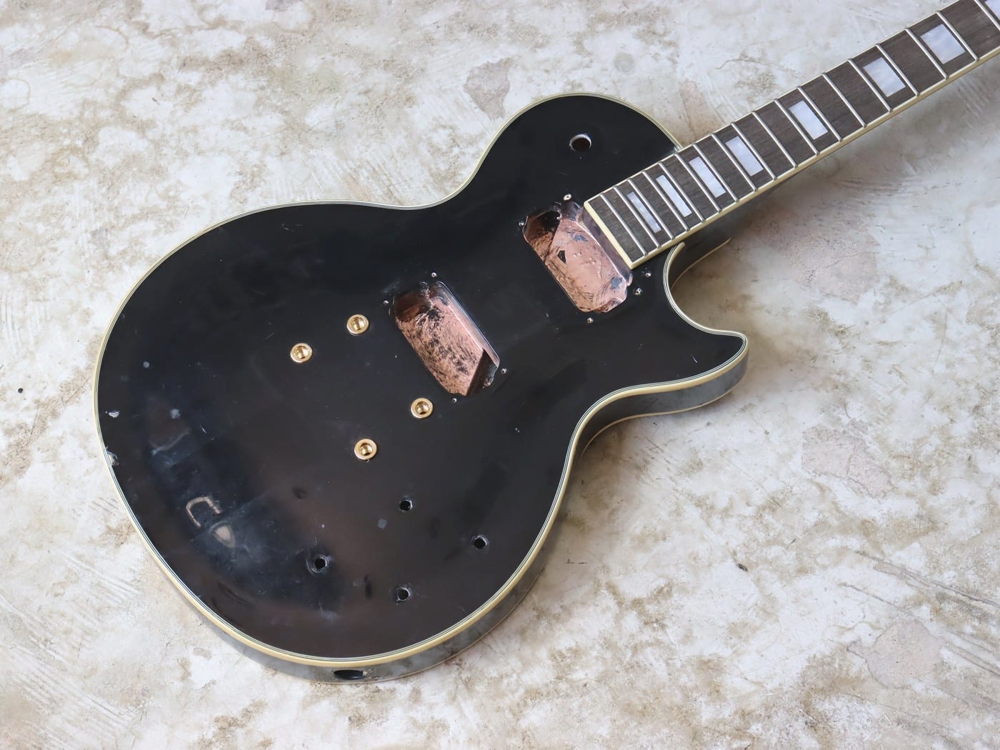 【中古・ジャンク】Busker's BLC レスポールカスタムモデル - 画像 (2)