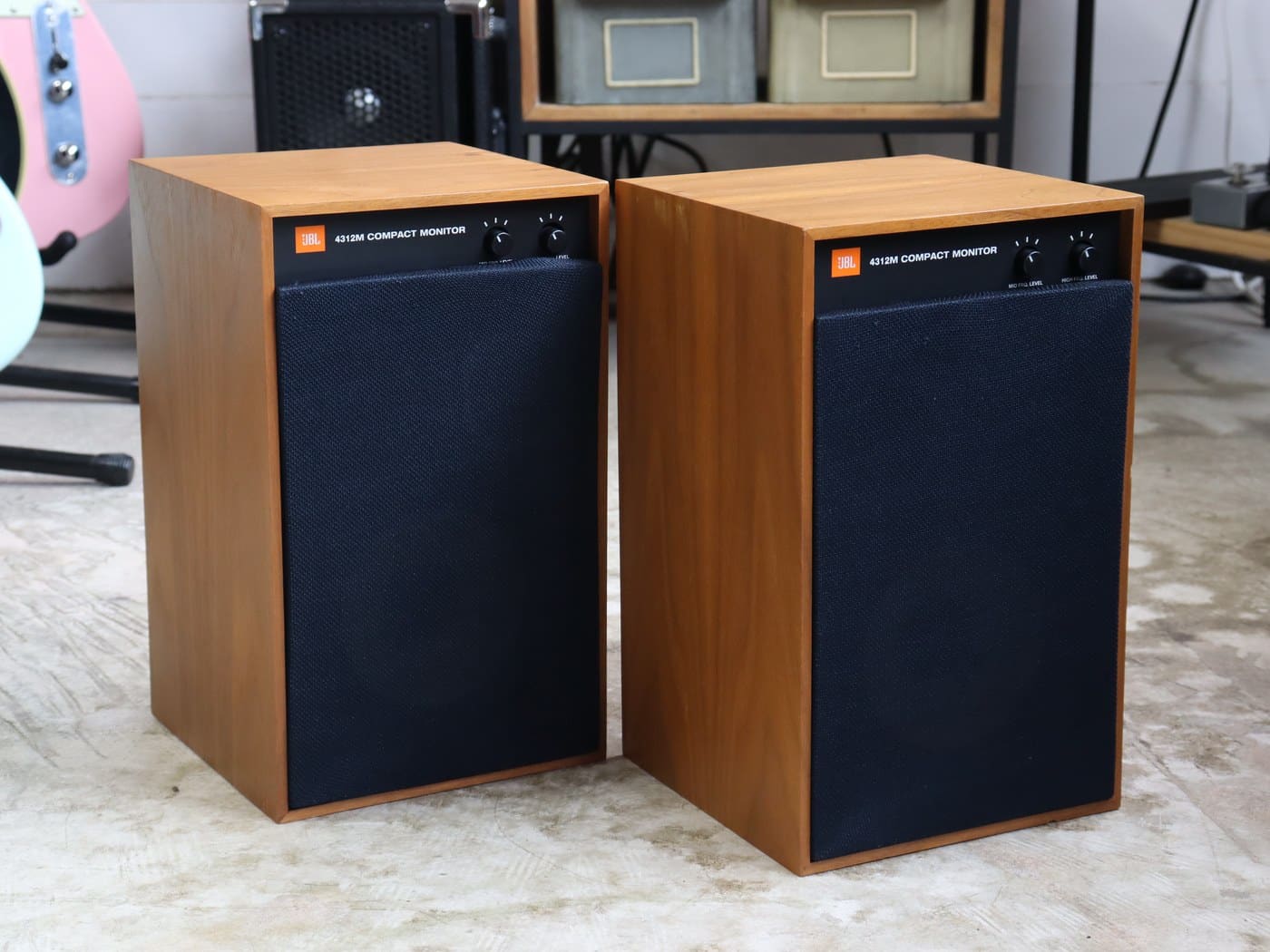【中古】JBL 4312M スピーカーペア