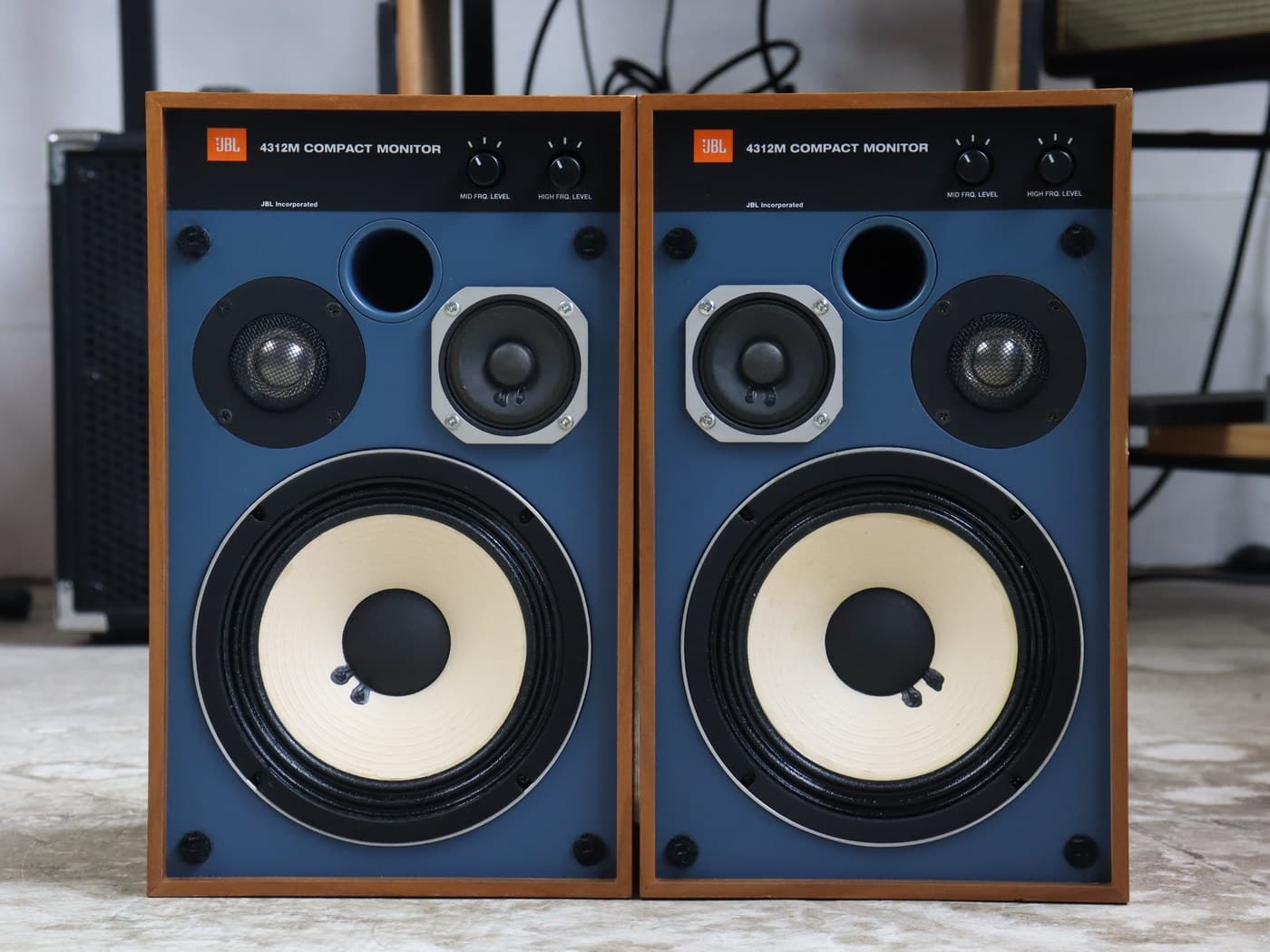 【中古】JBL 4312M スピーカーペア - 画像 (3)