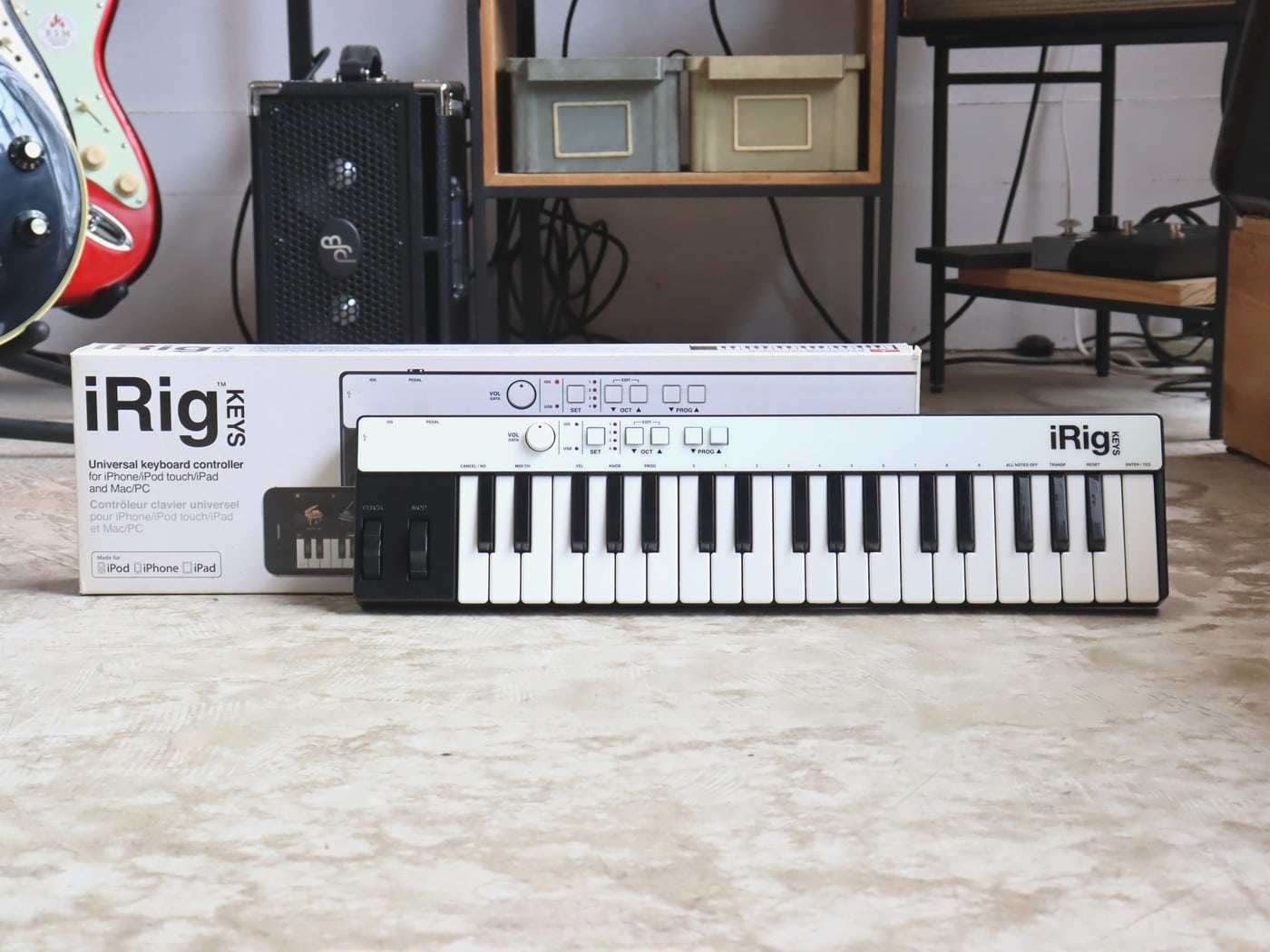 【中古】iRig keys 37鍵 MIDIキーボード