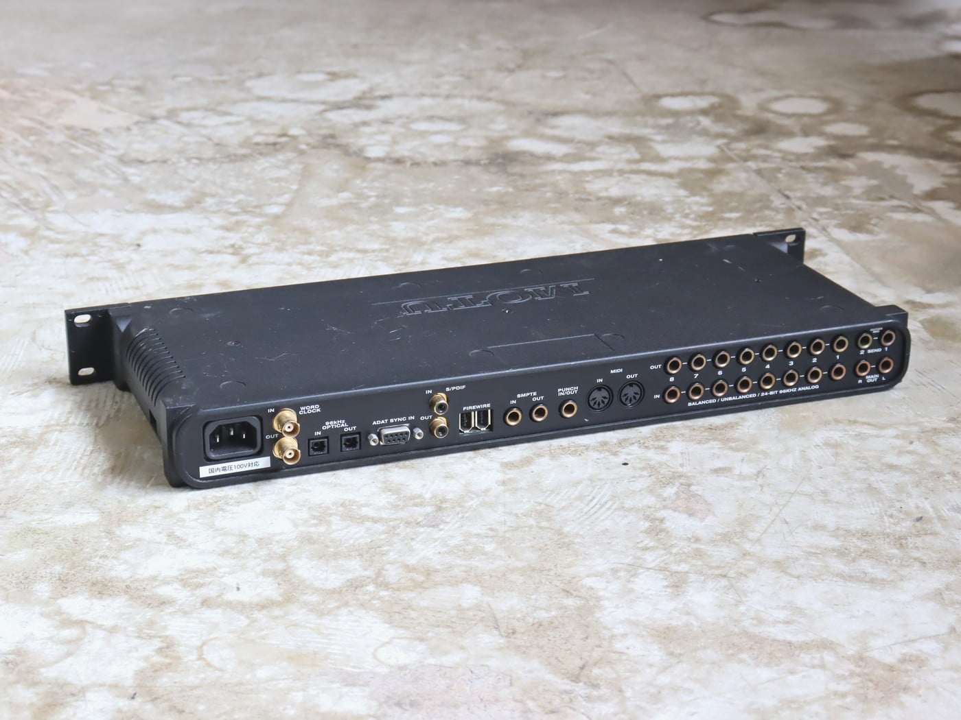 【中古】MOTU 828MK2 FireWire オーディオインターフェイス - 画像 (2)