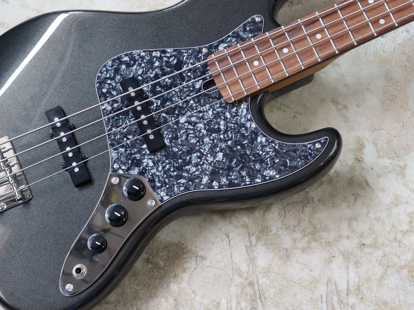 【中古】Bacchus BJB-1-RSM/R-BPPG ジャズベタイプ - 画像 (10)