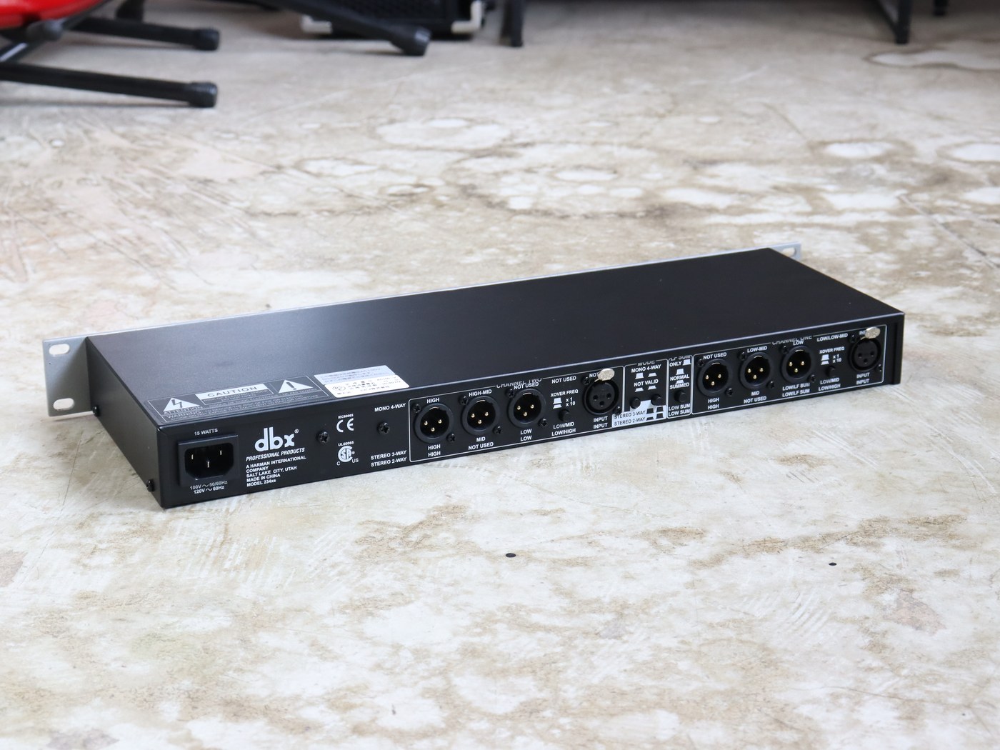 【中古・ジャンク】dbx 234xs クロスオーバー - 画像 (2)