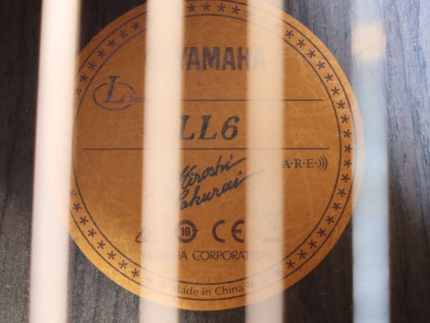 【中古】YAMAHA LL-6 ARE BS エレアコ - 画像 (8)