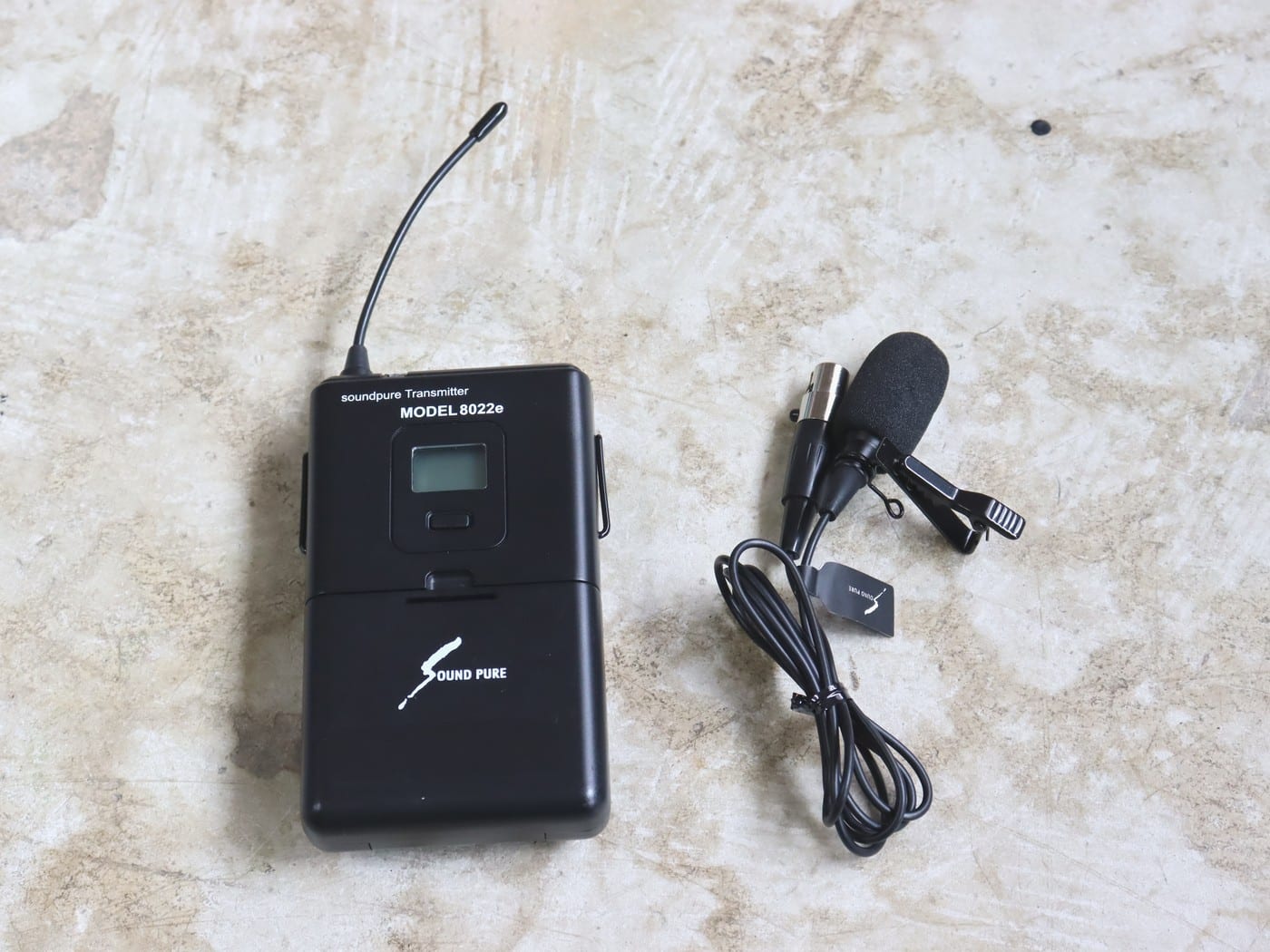 【中古】SOUND PURE 8022e SP-PIN-BK01 ピンマイク トランスミッターセット#2