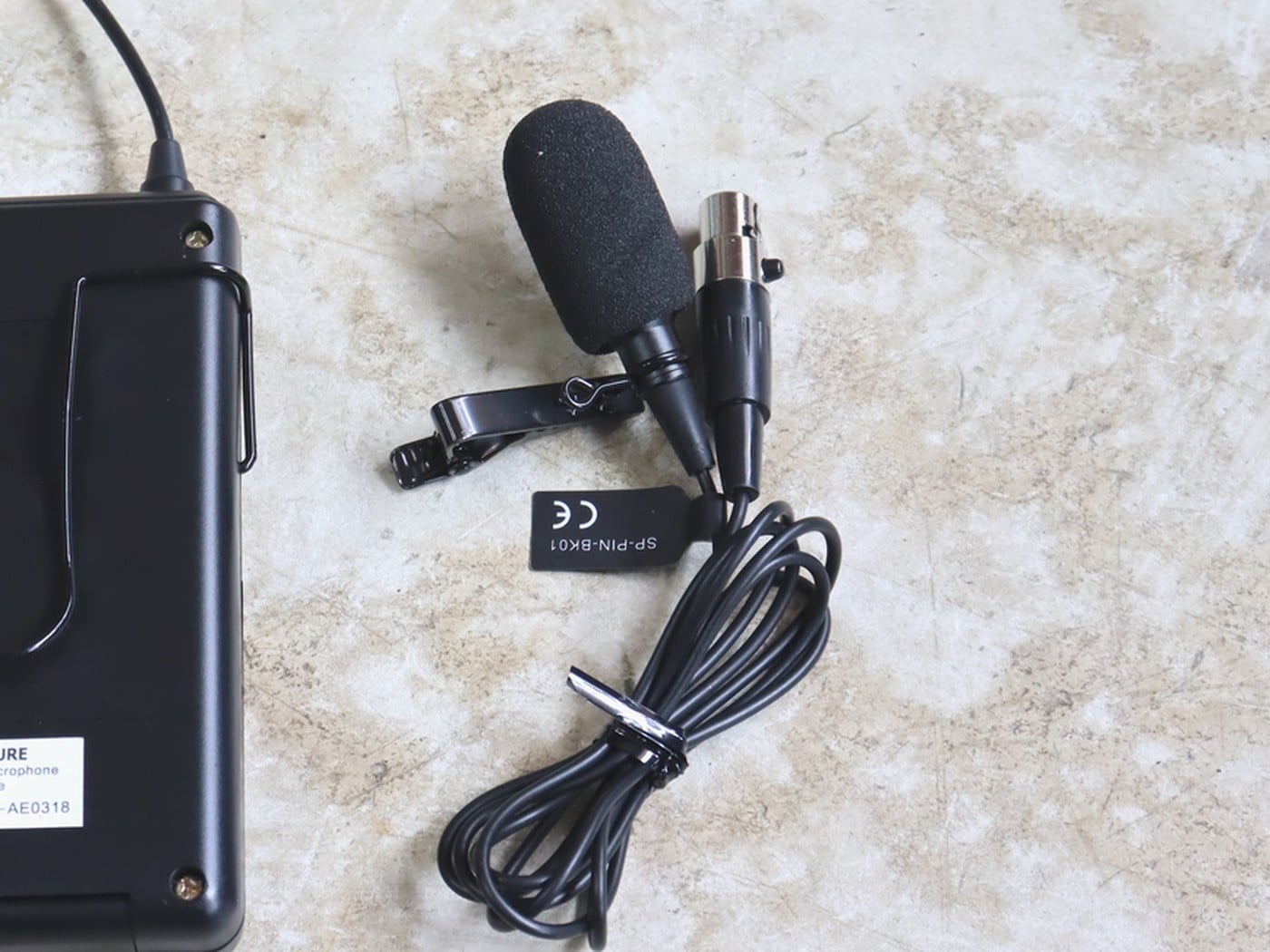 【中古】SOUND PURE 8022e SP-PIN-BK01 ピンマイク トランスミッターセット#2 - 画像 (2)