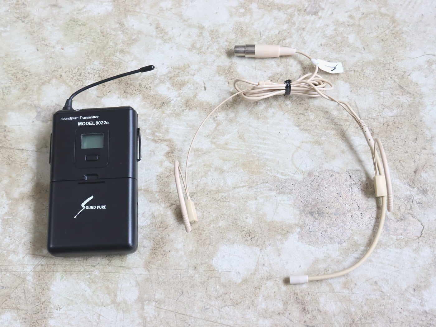 【中古】SOUND PURE 8022e SP-HH01822 トランスミッター 肌色ヘッドセットマイクセット #3