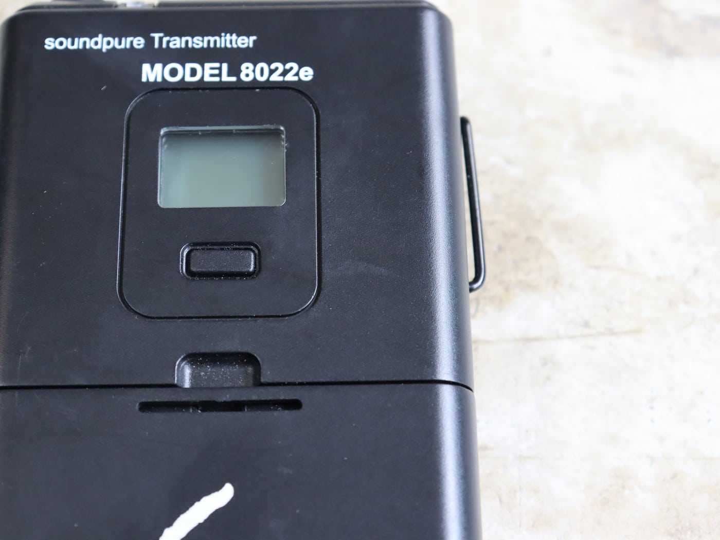 【中古】SOUND PURE 8022e SP-HH01822 トランスミッター 肌色ヘッドセットマイクセット #3 - 画像 (4)
