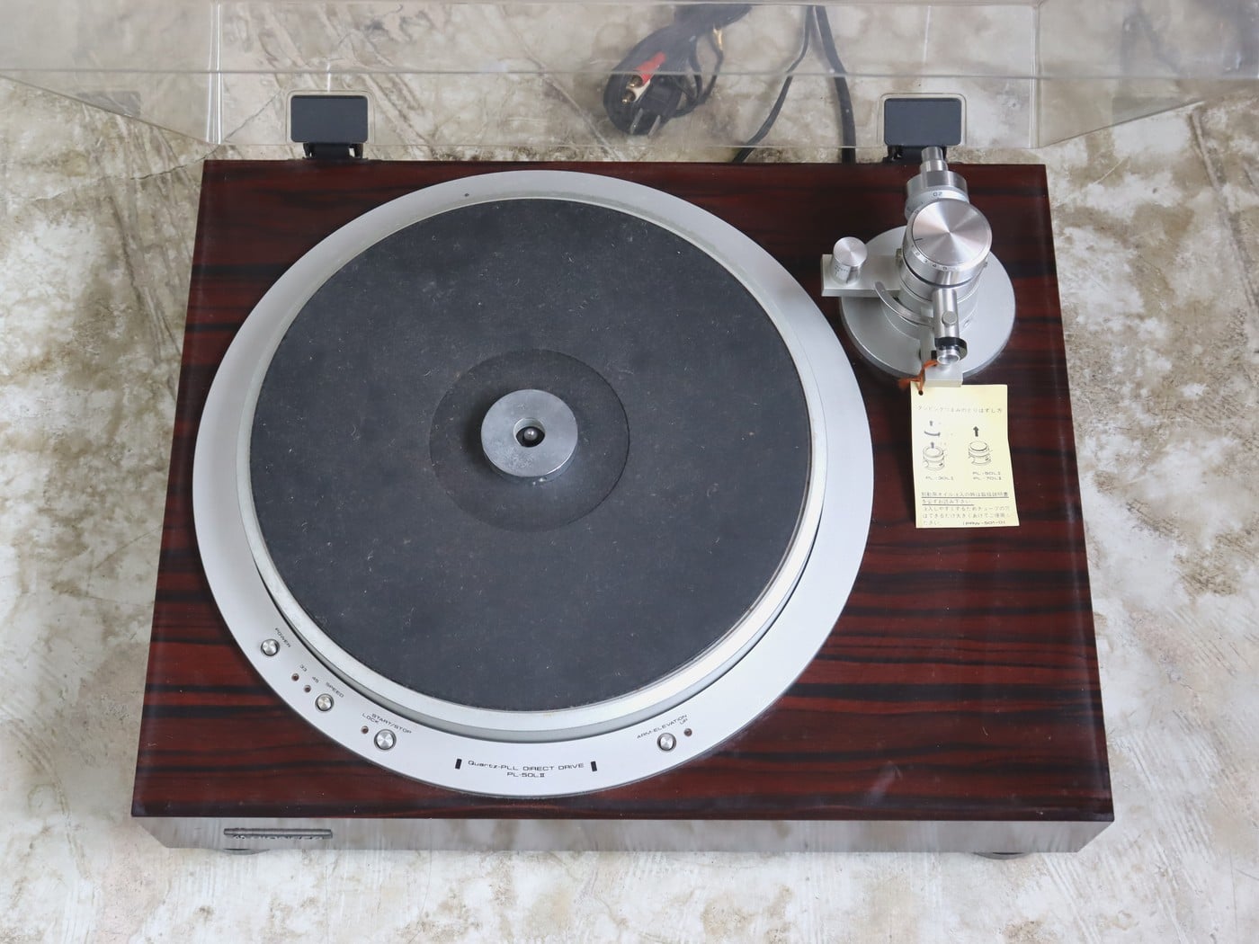 【中古・難あり】Pioneer PL-50II ターンテーブル - 画像 (3)