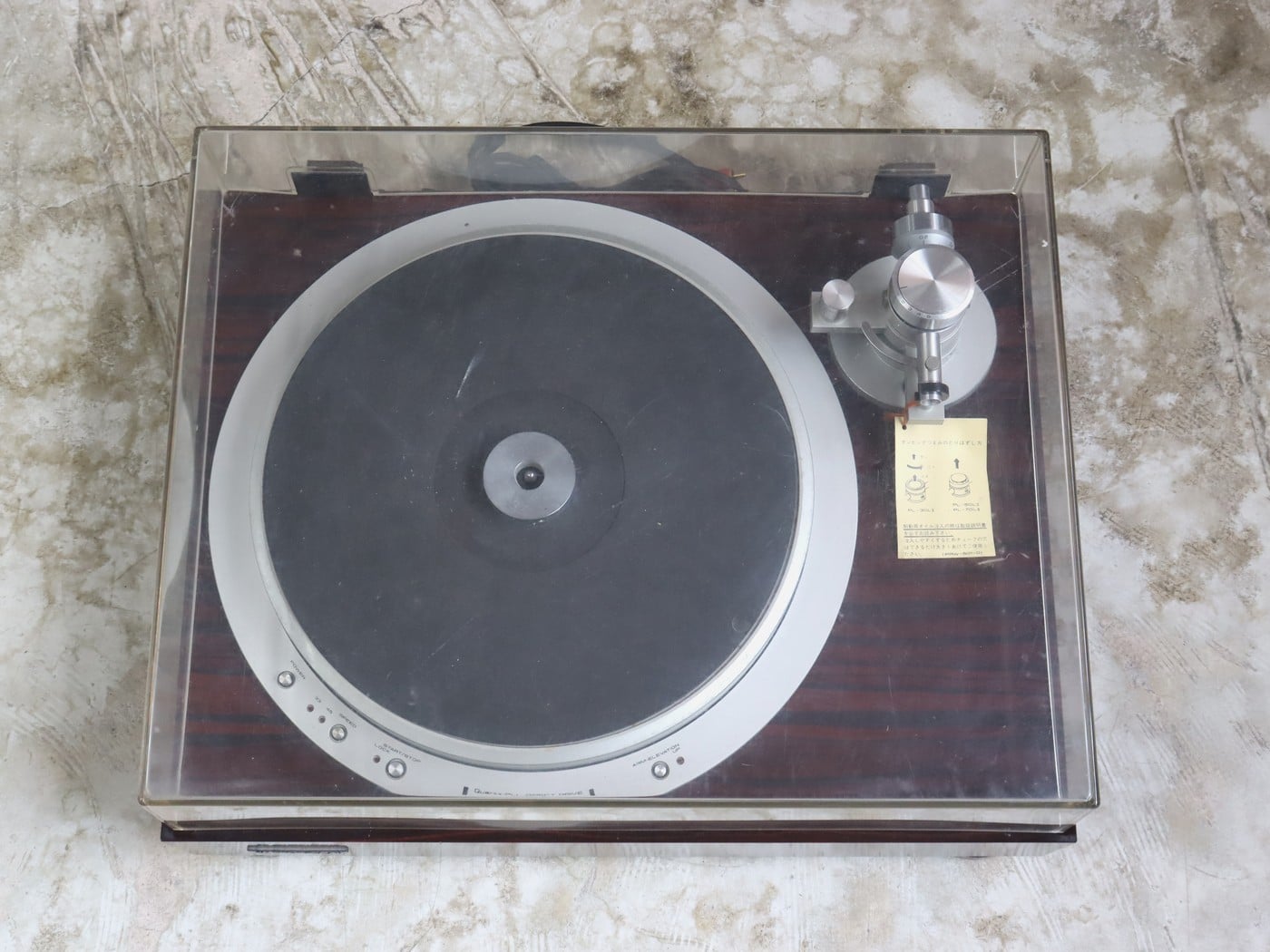 【中古・難あり】Pioneer PL-50II ターンテーブル - 画像 (4)