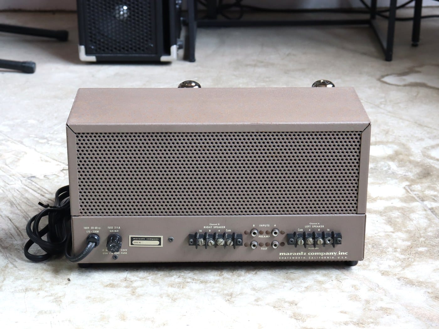【中古】MARANTZ 8BK 真空管パワーアンプ - 画像 (2)